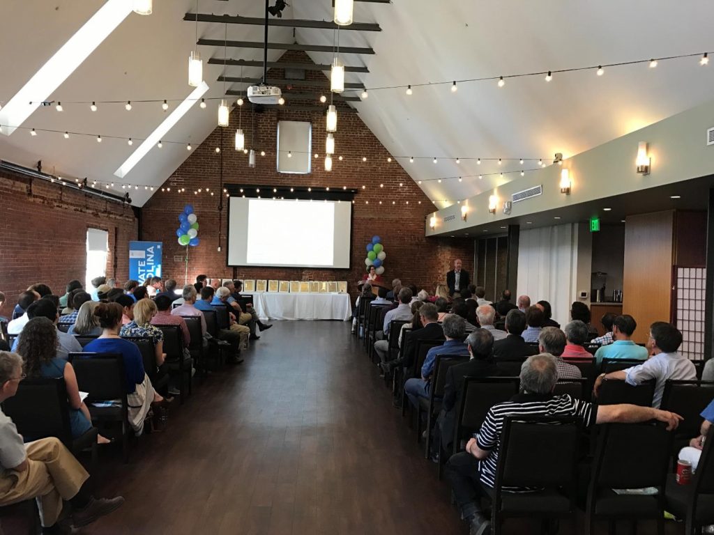 2018 Celebration of Inventorship attendees convene at Top of the Hill in Chapel Hill