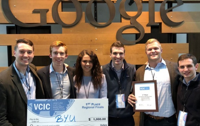 2018 First-place undergraduate team at West Coast regional VCIC competition hosted at Google: Brigham Young University. This team went on to win the national finals.