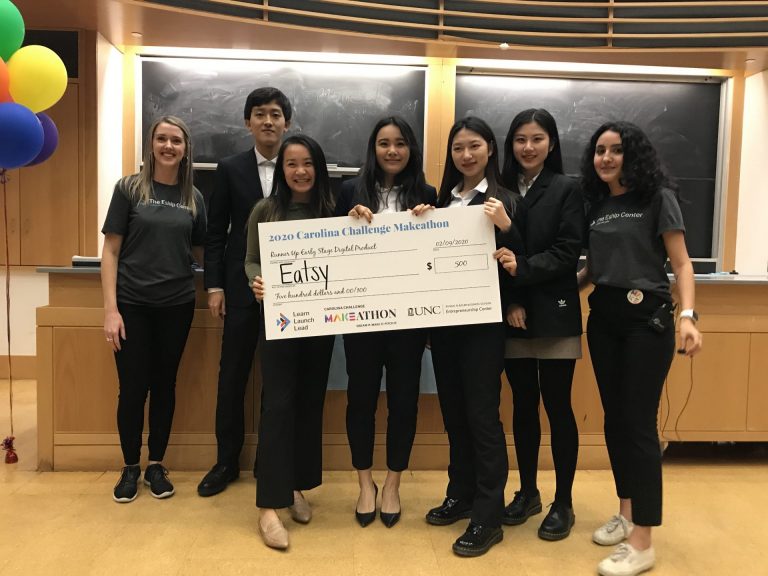 Eatsy (Best Digital Design: An app that will provide a better dining experience for all UNC students